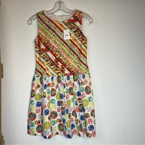 Crewcuts (J Crew kids) x Kids Made Modern Candy 🍬 Print Dress size 10